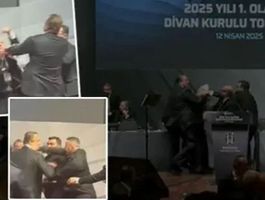 کتک‌کاری در مجمع باشگاه فوتبال بشیکتاش ترکیه